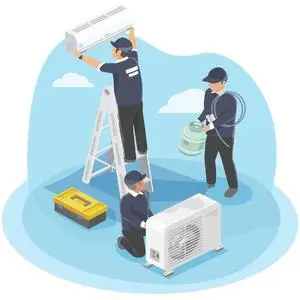 Equipo de reparación de aire acondicionado