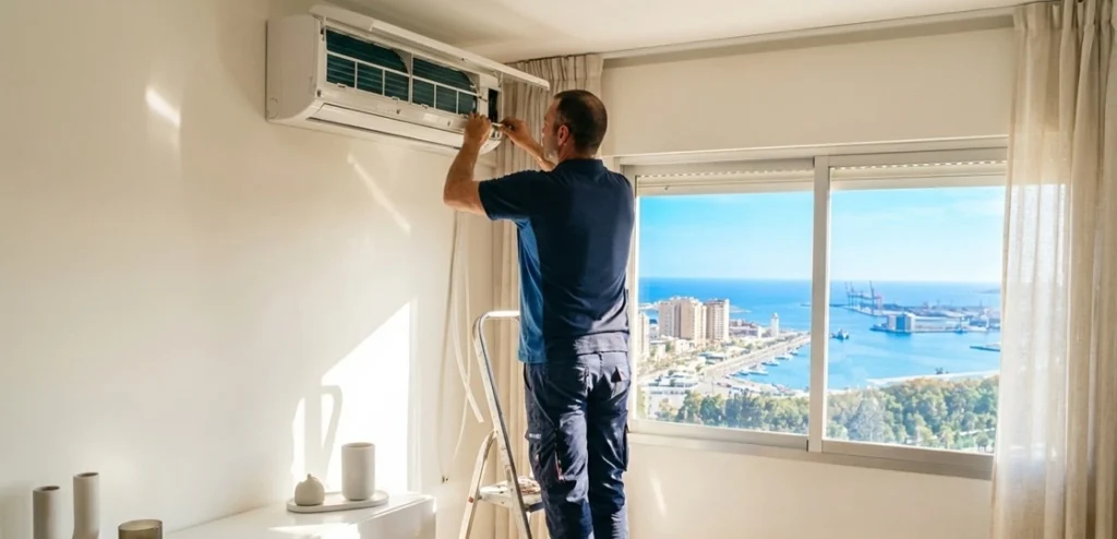 Instalador de aire acondicionado en Málaga